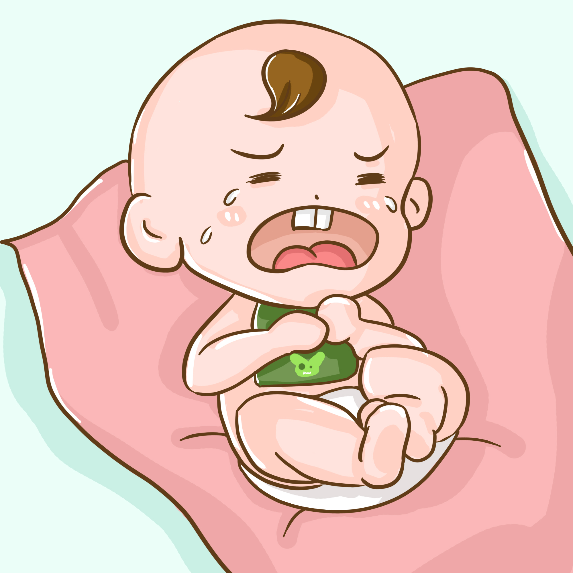 宝宝肚子里有胀气怎么办？改善症状，可以这样做